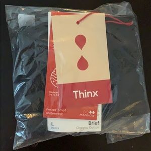 THINX Organic Cotton Brief - Large Moderate Flow